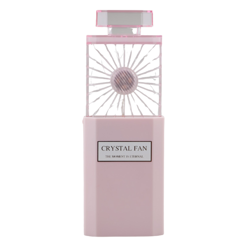 CRYSTAL FAN - PINK