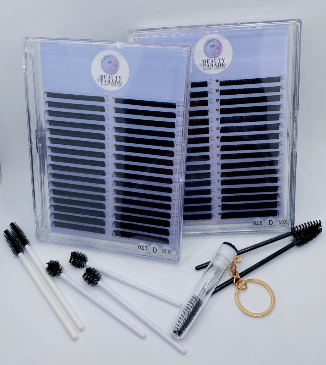 XL VOLUME LASH TRAY - 0.03 D CURL